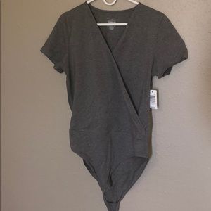 Grey Bodysuit NWT
